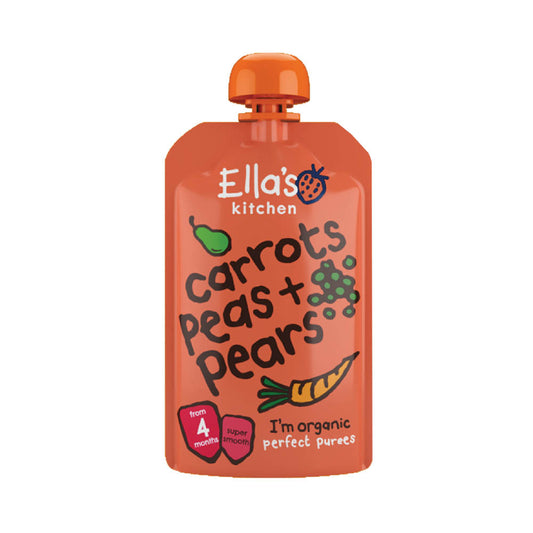 Ella’s Kitchen Carrots, Peas and Pears 120g
