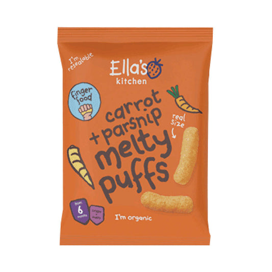 Ella’s Kitchen Carrots and Parsnip Melty Puffs 20g