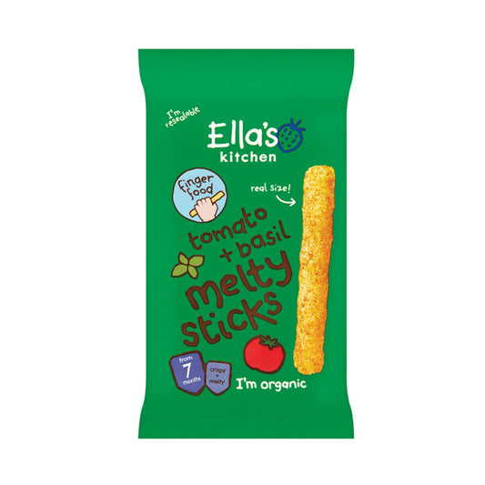 Ella’s Kitchen Tomato and Basil Melty Sticks 16g