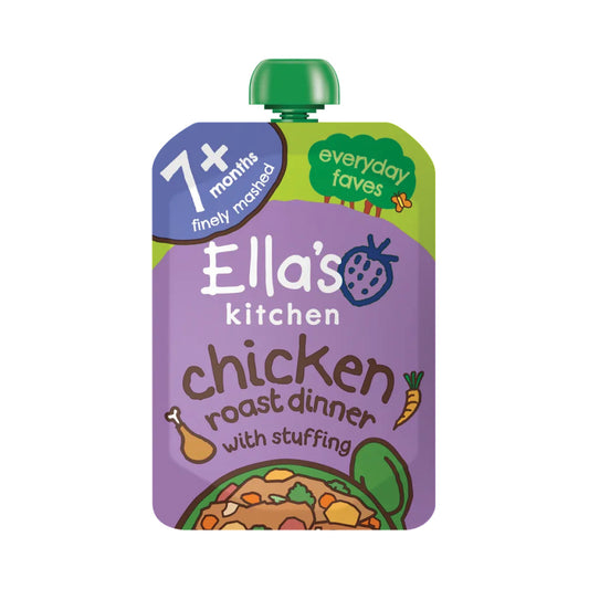 Ella’s Kitchen Chicken Roast Dinner with Stuffing 130g