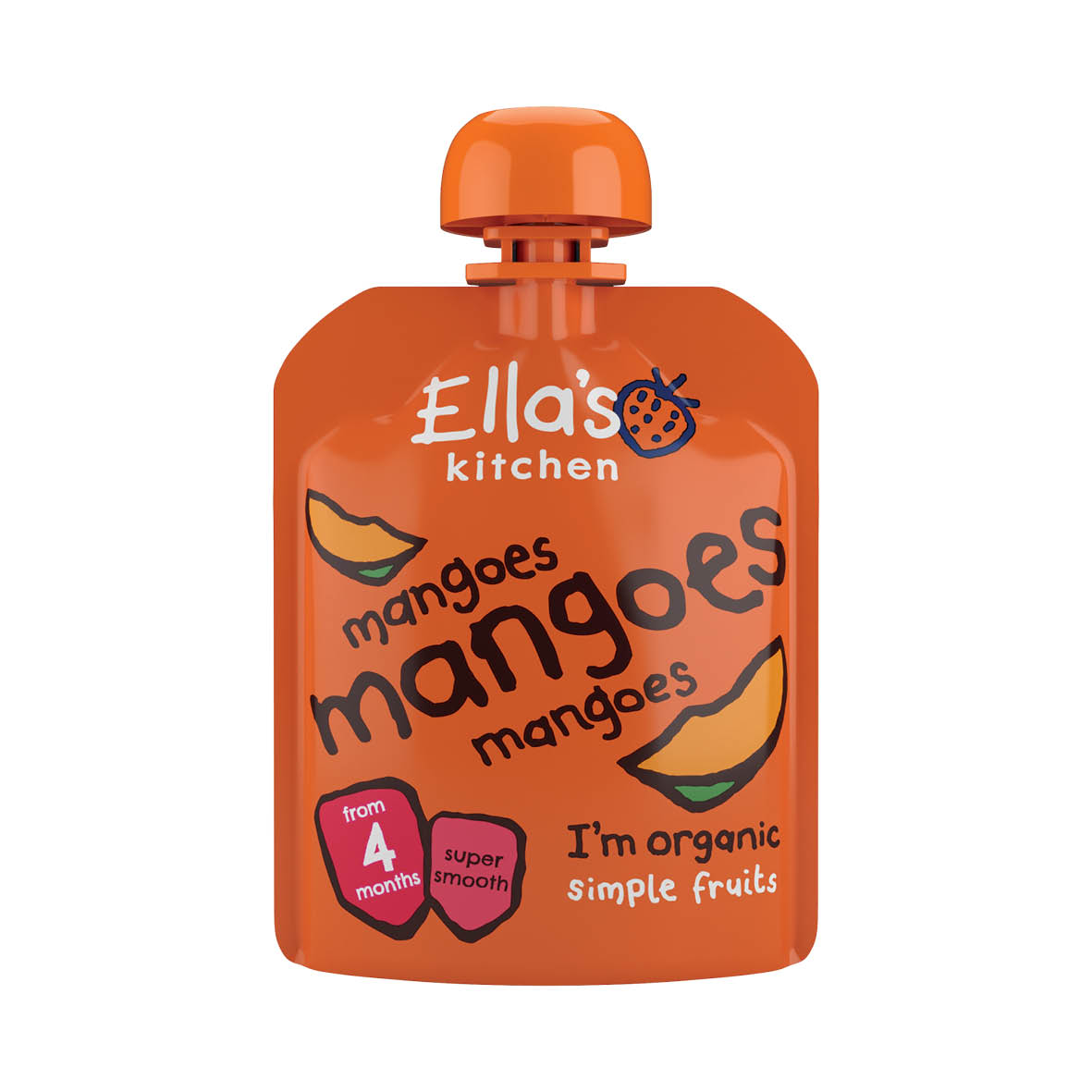 Ella’s Kitchen Mangoes, Mangoes, Mangoes 70g