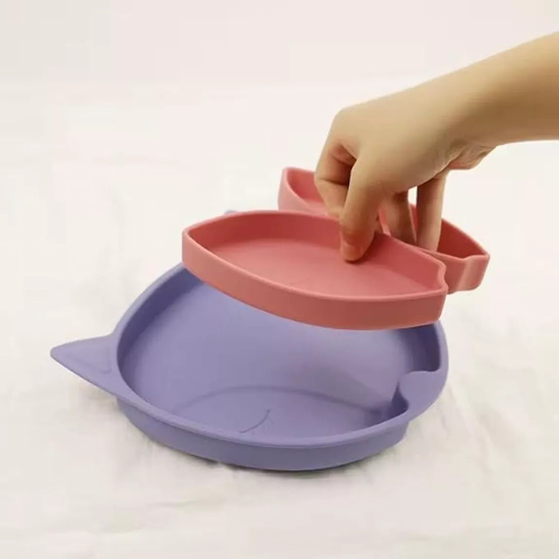 Fox Silicone Compartmentalised Plate