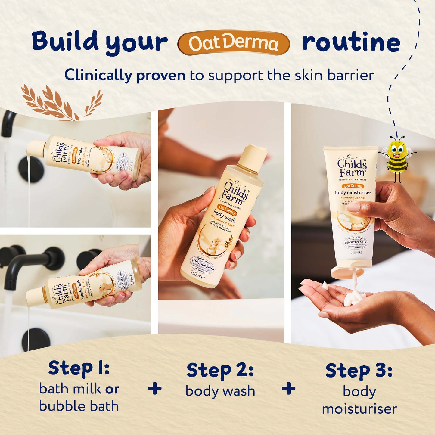 OatDerma Bath Milk