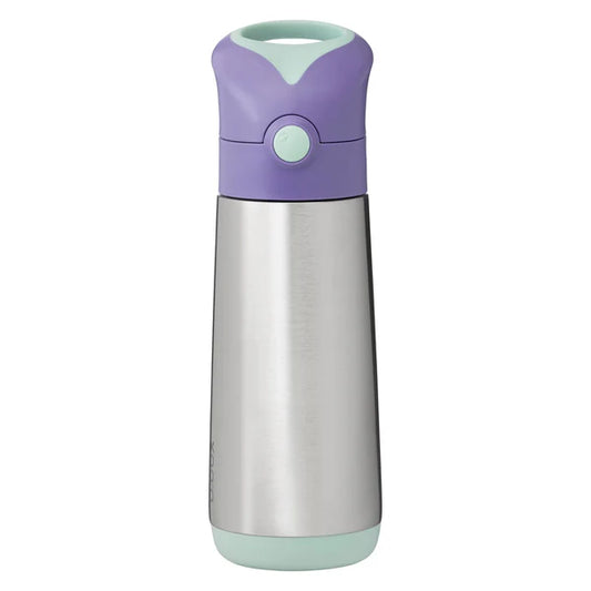 b.box Insulated Straw Bottle 500ml – Lilac Pop