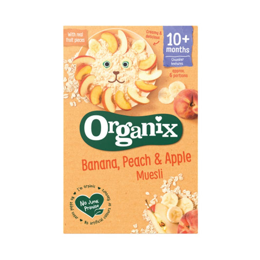 Organix Banana, Peach & Apple Muesli 200g