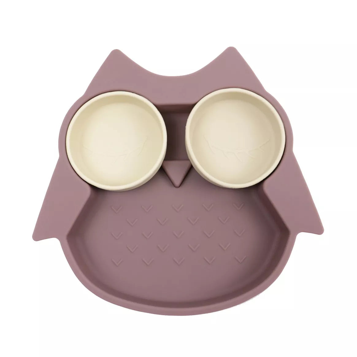 Owl Compartmentalised Plate