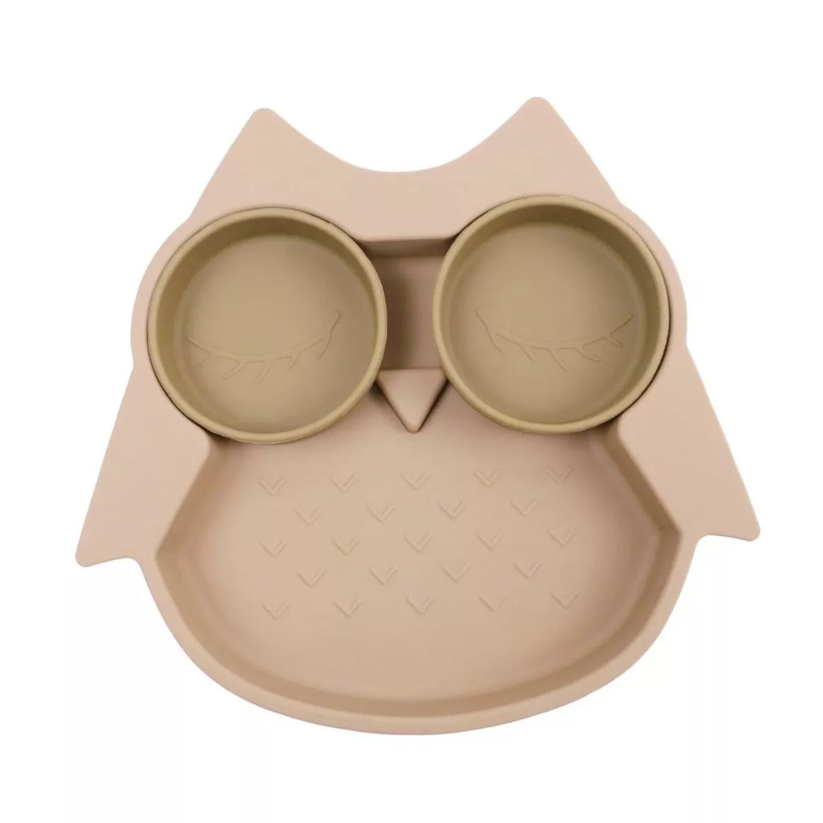 Owl Compartmentalised Plate