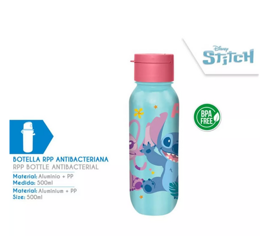 Aluminum Bottle 500 ml Stitch