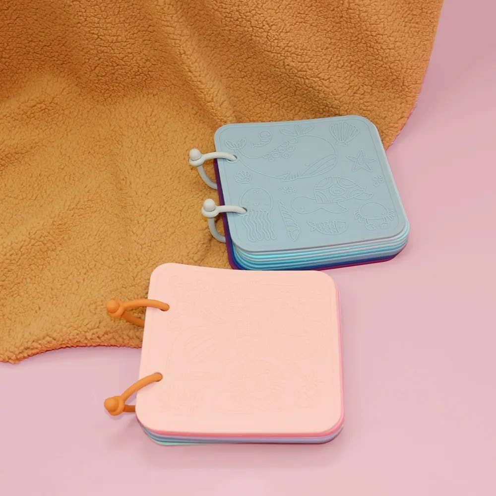 Sensory bath toy - Silicone bath book: Sailor