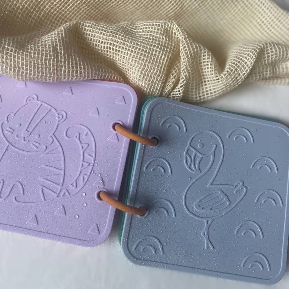 Sensory bath toy - Silicone bath book: Sailor