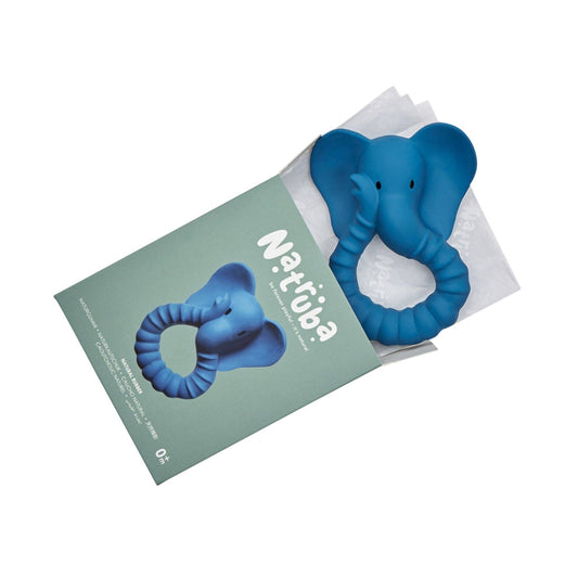 Natural rubber Teether Elephant