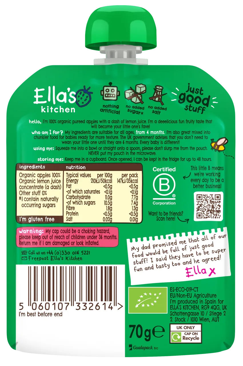 Ella’s Kitchen Apples, Apples, Apples
