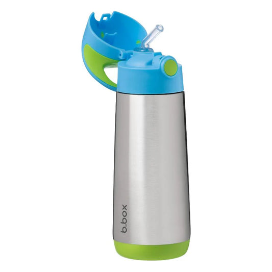 b.box Insulated Straw Bottle 500ml – Ocean Breeze