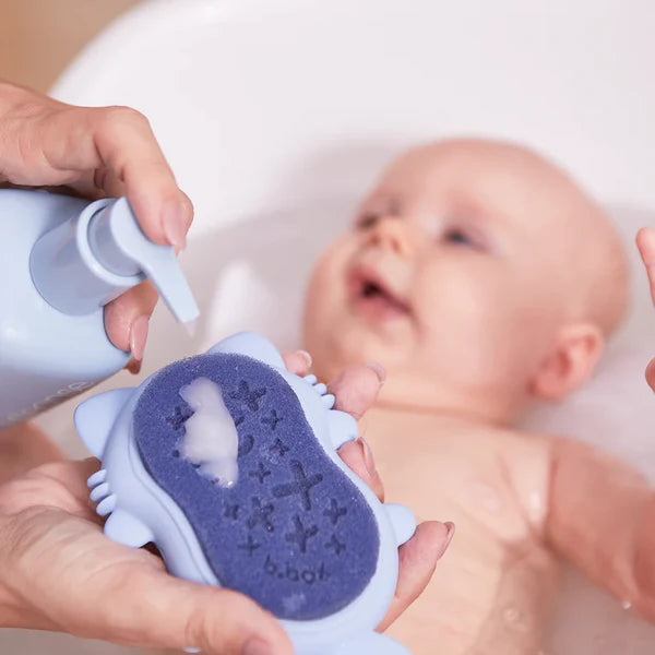 b.box Baby Bath Brush Replacement Sponge - Twin Pack