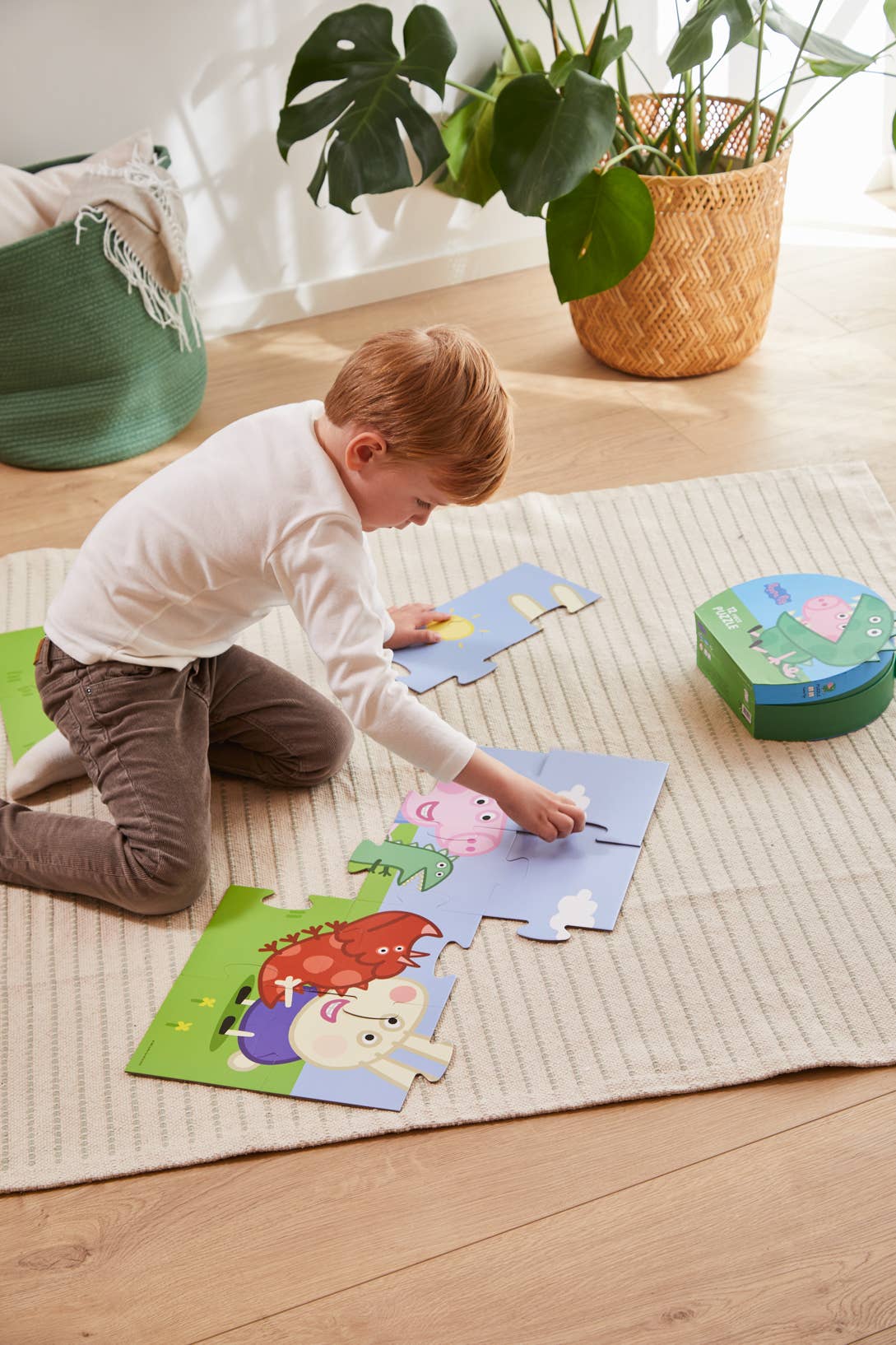 Peppa Pig - Puzzle Suitcase - George