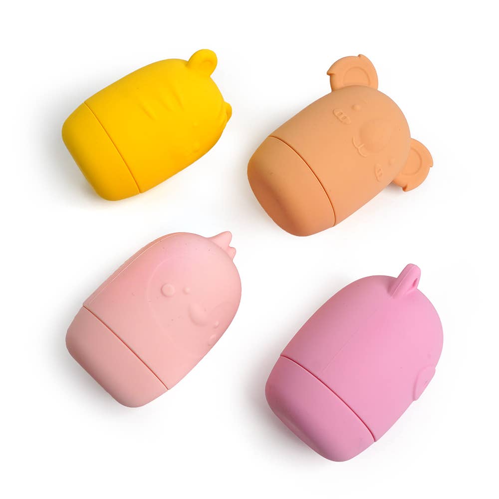 Bath toys - Funny animals: Orange