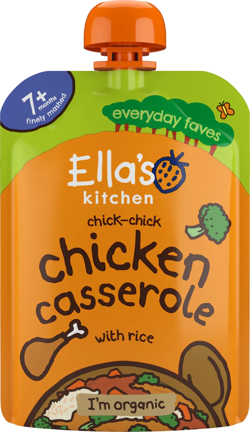 Ella's Kitchen Chicken Casserole with Rice