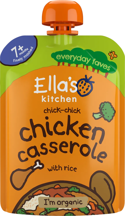 Ella's Kitchen Chicken Casserole with Rice