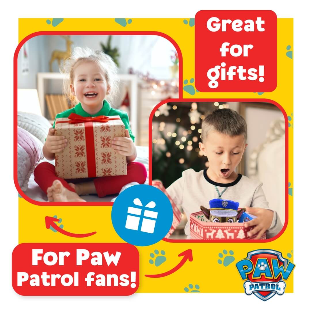 Paw Patrol Chase 25cm Sitting Plush