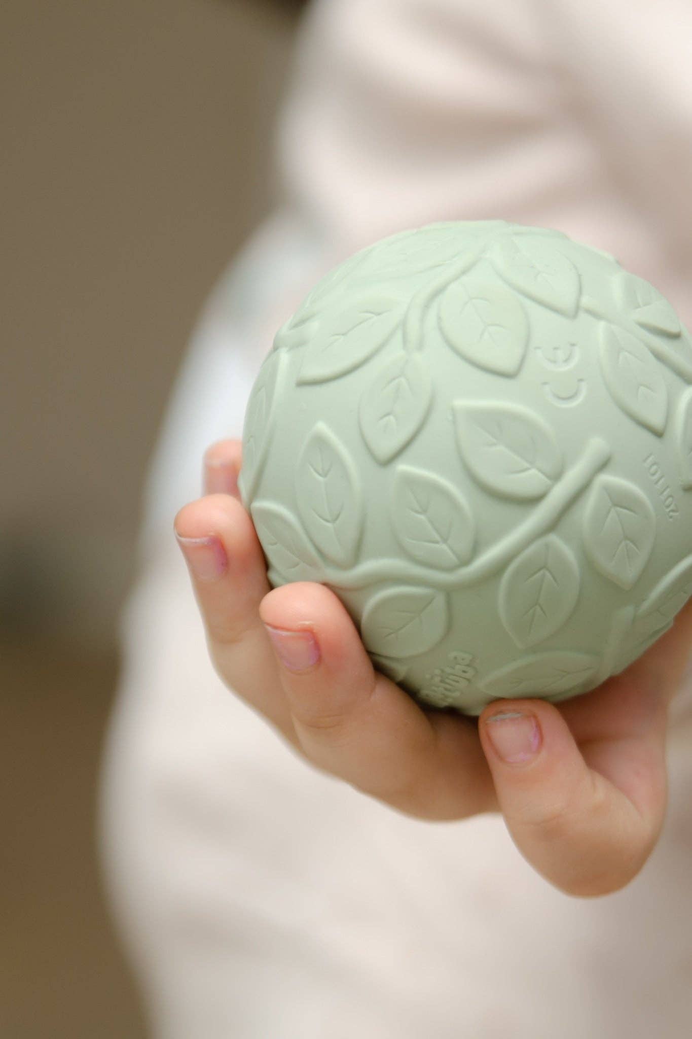 Natural rubber Sensory Ball Set Leaf - Green