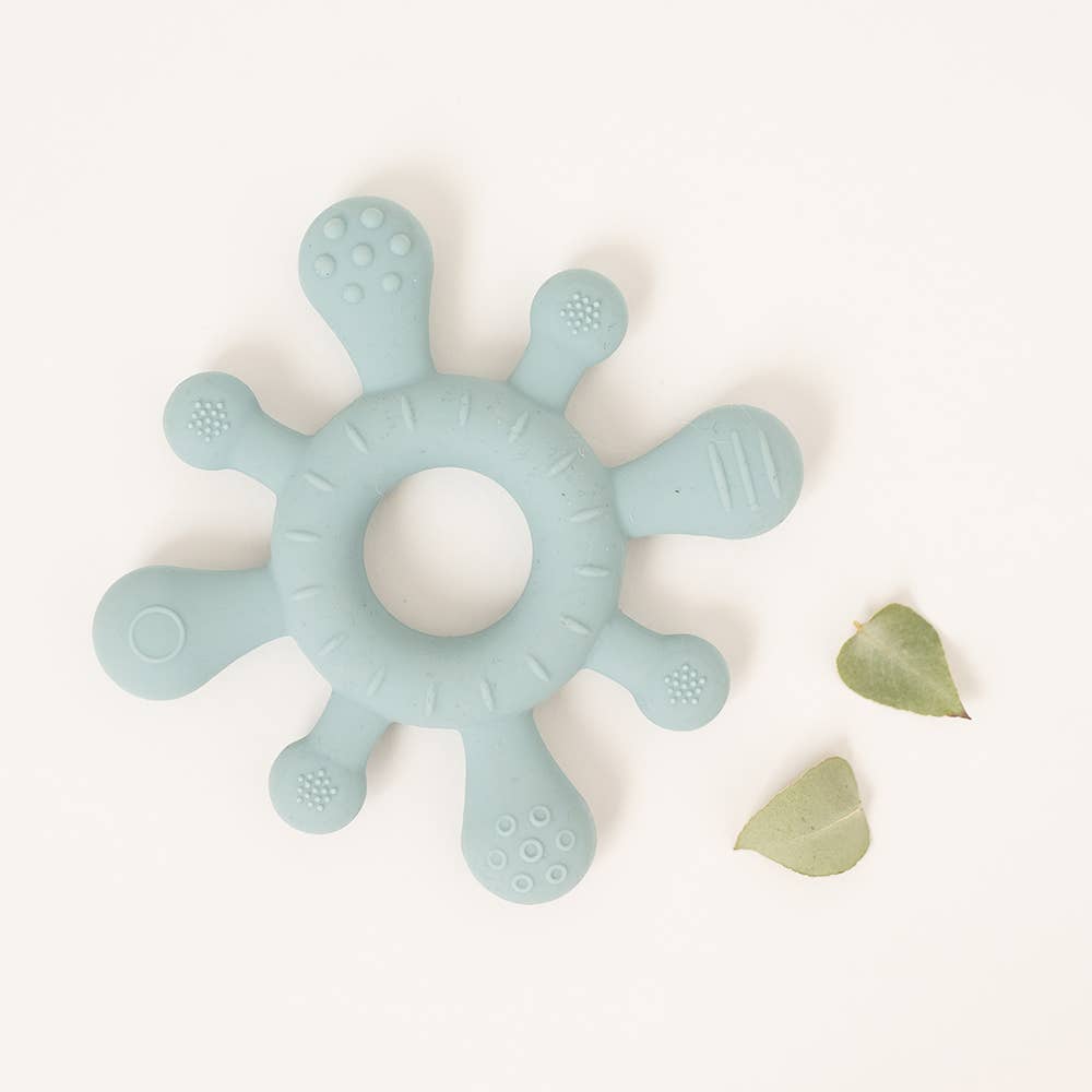 TEETHING PAD WITH SILICONE TEXTURES: Pink