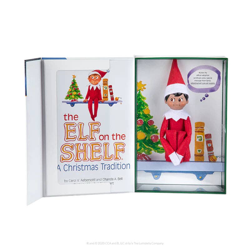 The Elf on the Shelf®: A Christmas Tradition Box Set: Boy with Brown Eyes