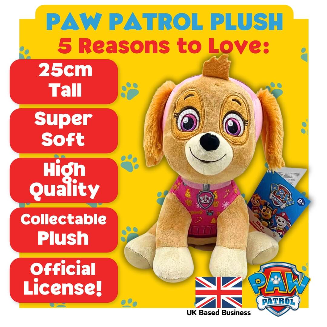 Paw Patrol Skye 25cm Sitting Plush