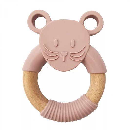 Silicone Baby Teether - Mouse