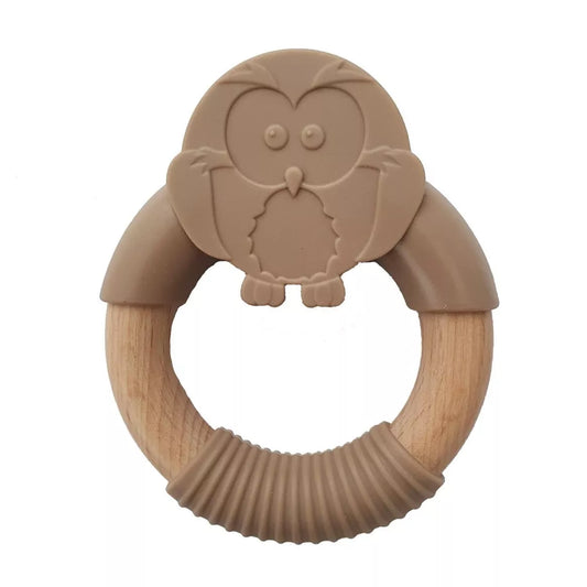 Silicone Baby Teether - Owl