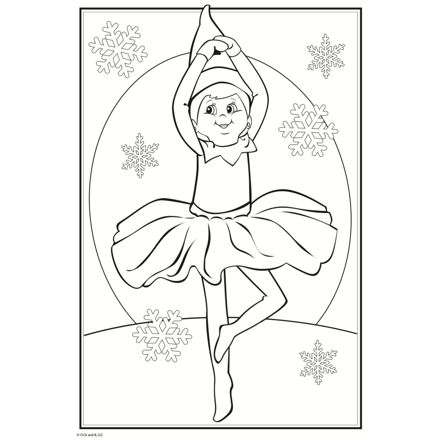 The Elf on the Shelf Artists Pad