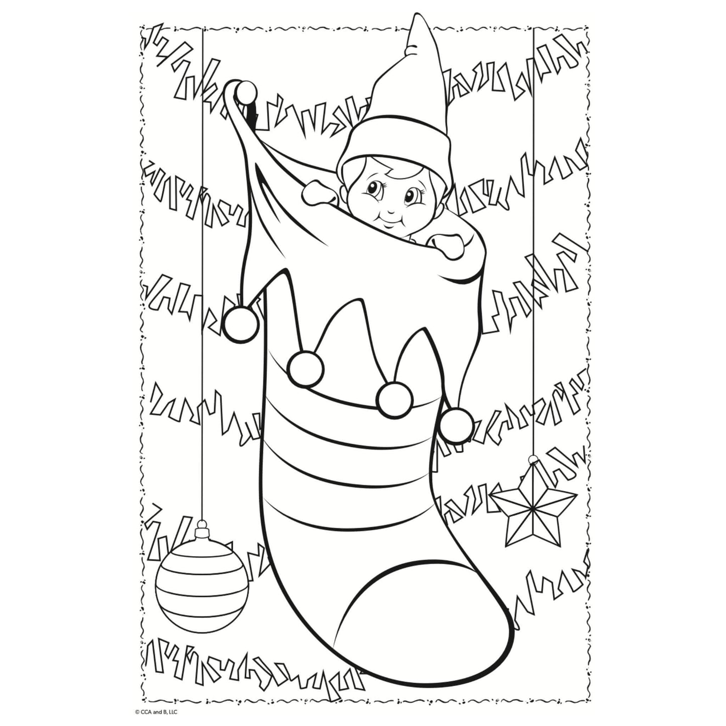 The Elf on the Shelf Artists Pad