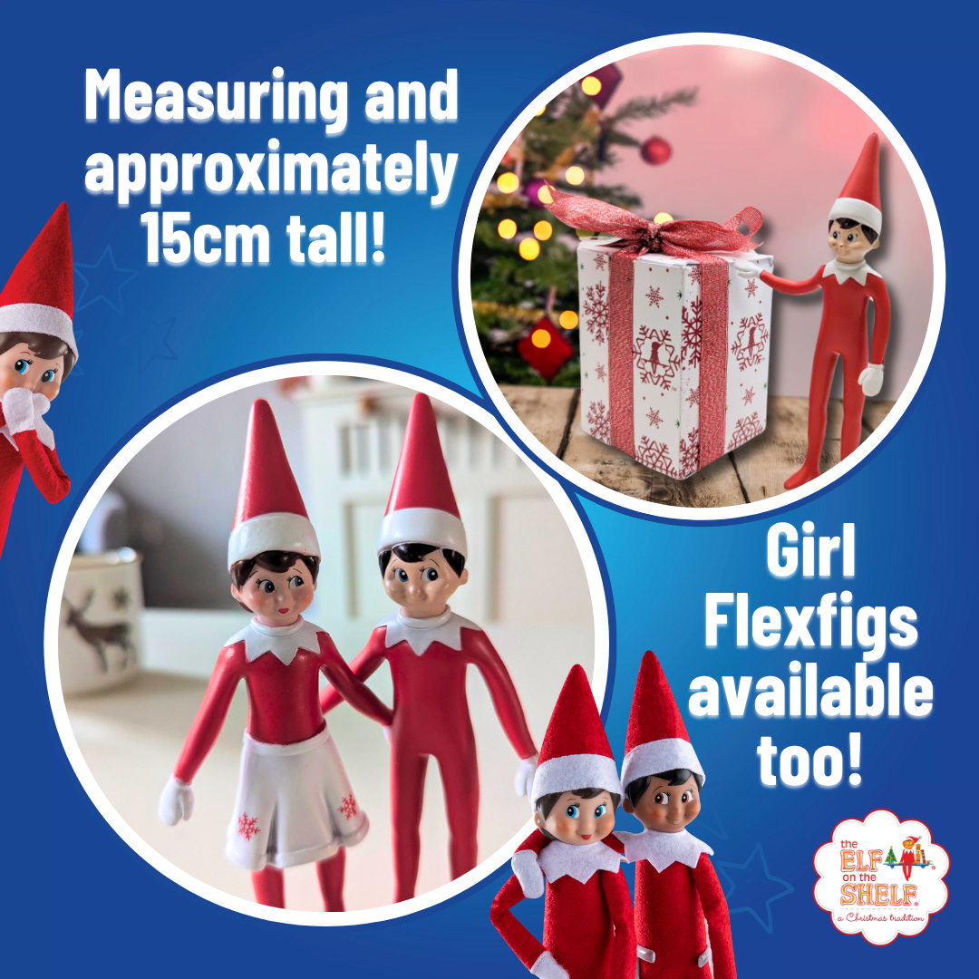 The Elf on the Shelf® FleXfigs Boy w/Blue Eyes - Bendable