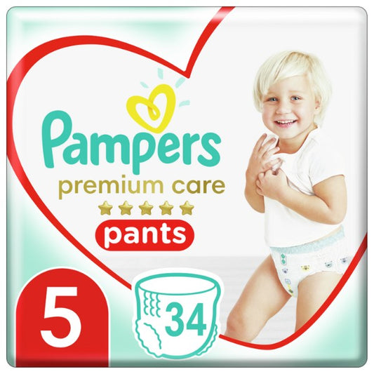 Pampers Vp Premium Pants 5 Junior X34