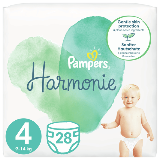 Pampers Harmonie Size 4 Maxi (By 28 Nappies)