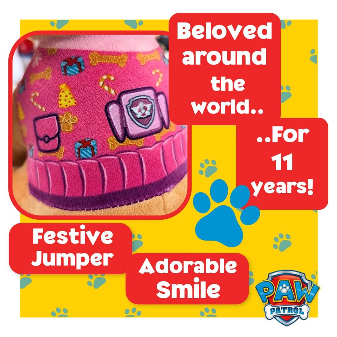 Paw Patrol Skye 25cm Sitting Plush