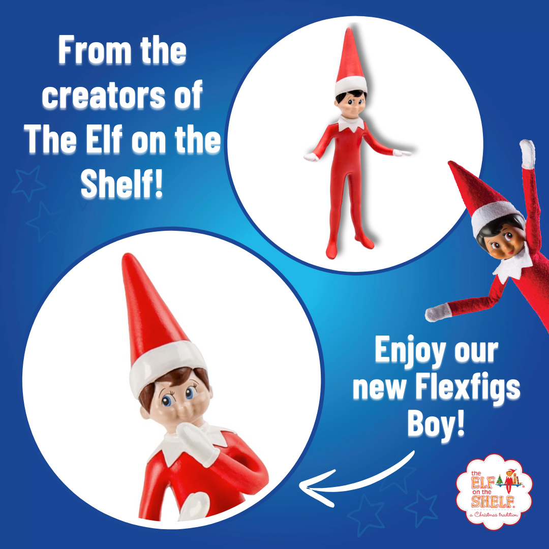 The Elf on the Shelf® FleXfigs Boy w/Blue Eyes - Bendable