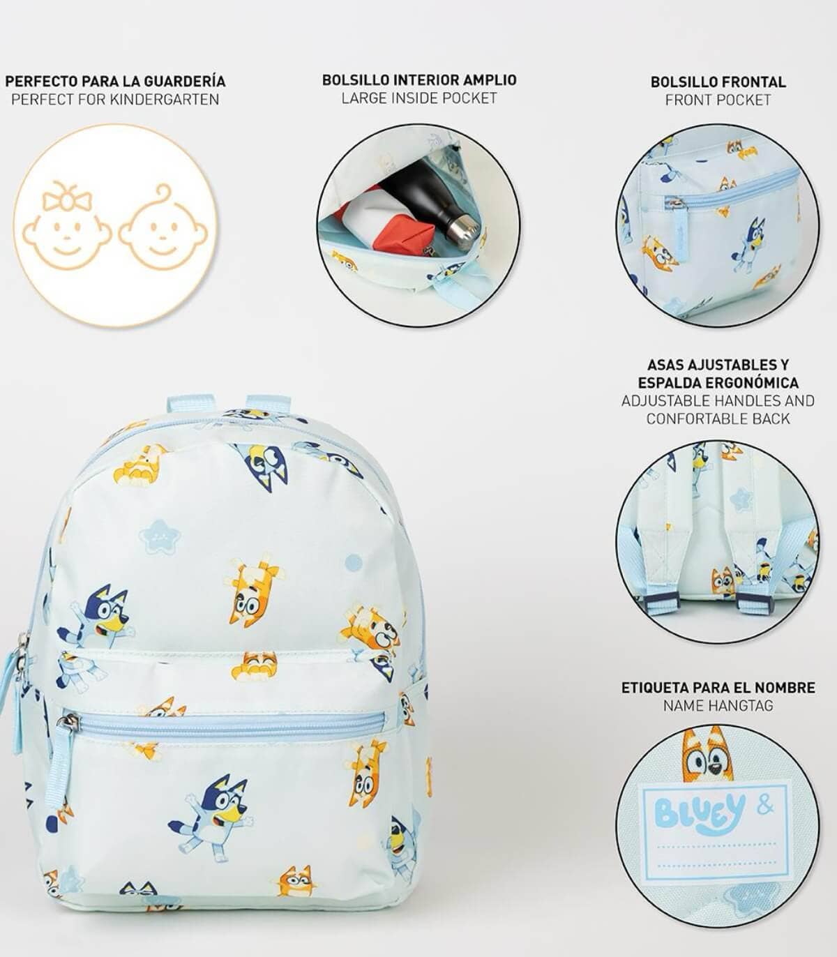 Backpack for Kindergarten Print Bluey