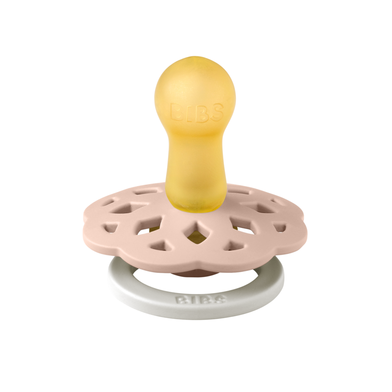 BIBS Pacifier Boheme Latex (Colour: Blush GLOW | Size 2)