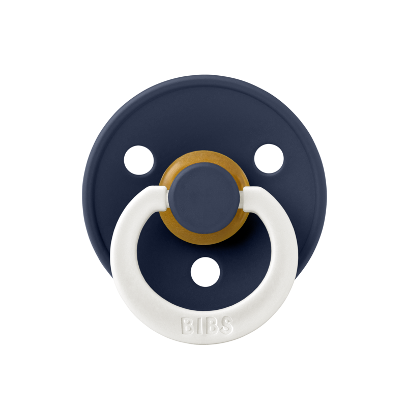 BIBS Pacifier (Colour: Latex Deep Space GLOW | Size 2)