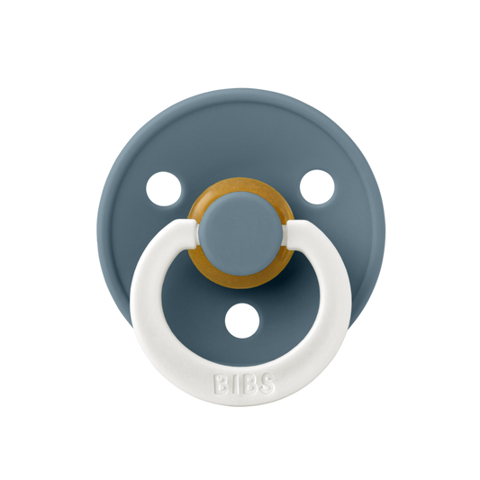 BIBS Pacifier (Colour: Latex Size 2 Petrol GLOW)