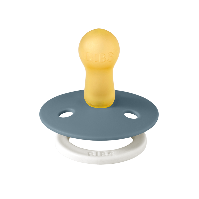 BIBS Pacifier (Colour: Latex Size 2 Petrol GLOW)