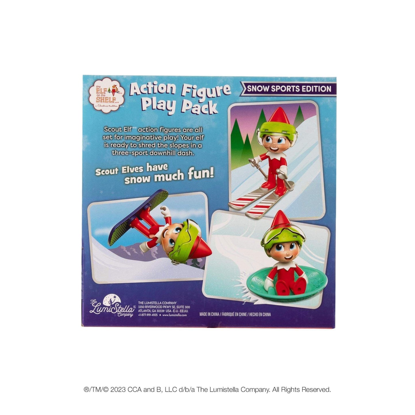 The Elf on the Shelf® Action Figure Play Pack: Snow Sports