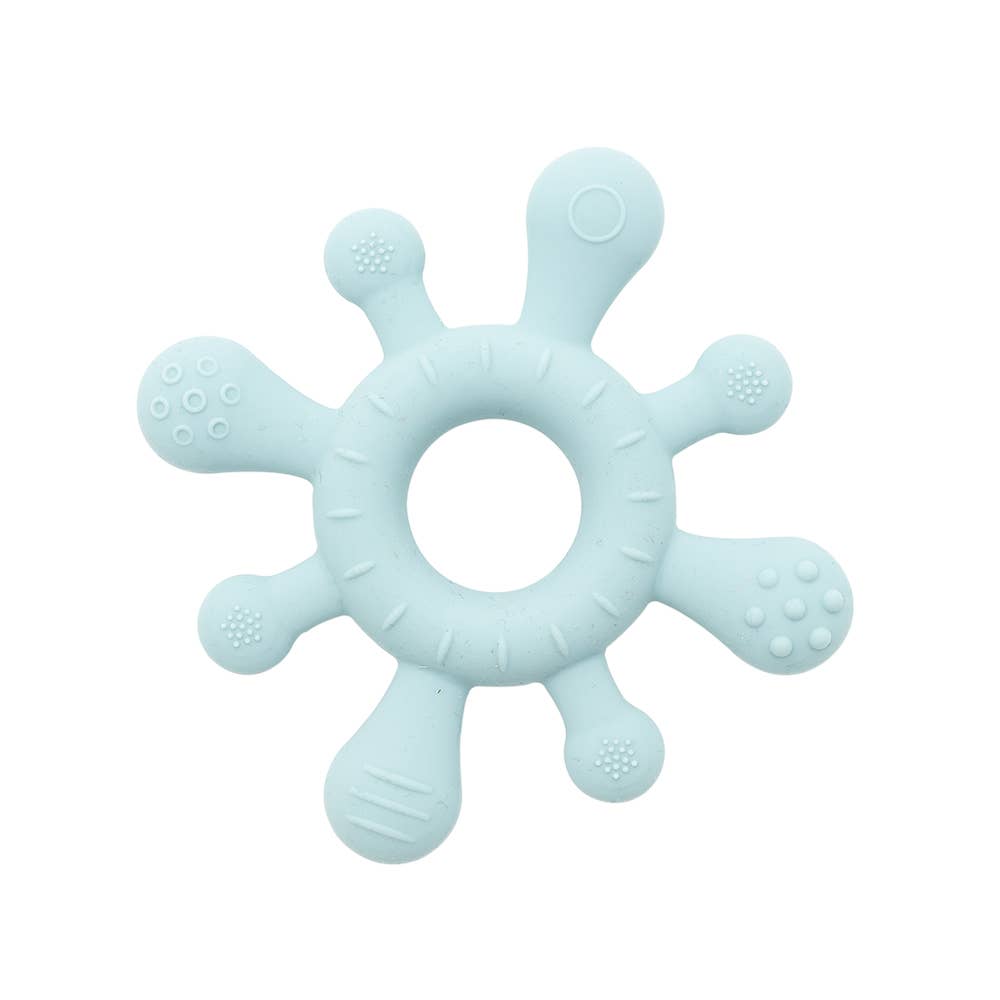 TEETHING PAD WITH SILICONE TEXTURES: Pink