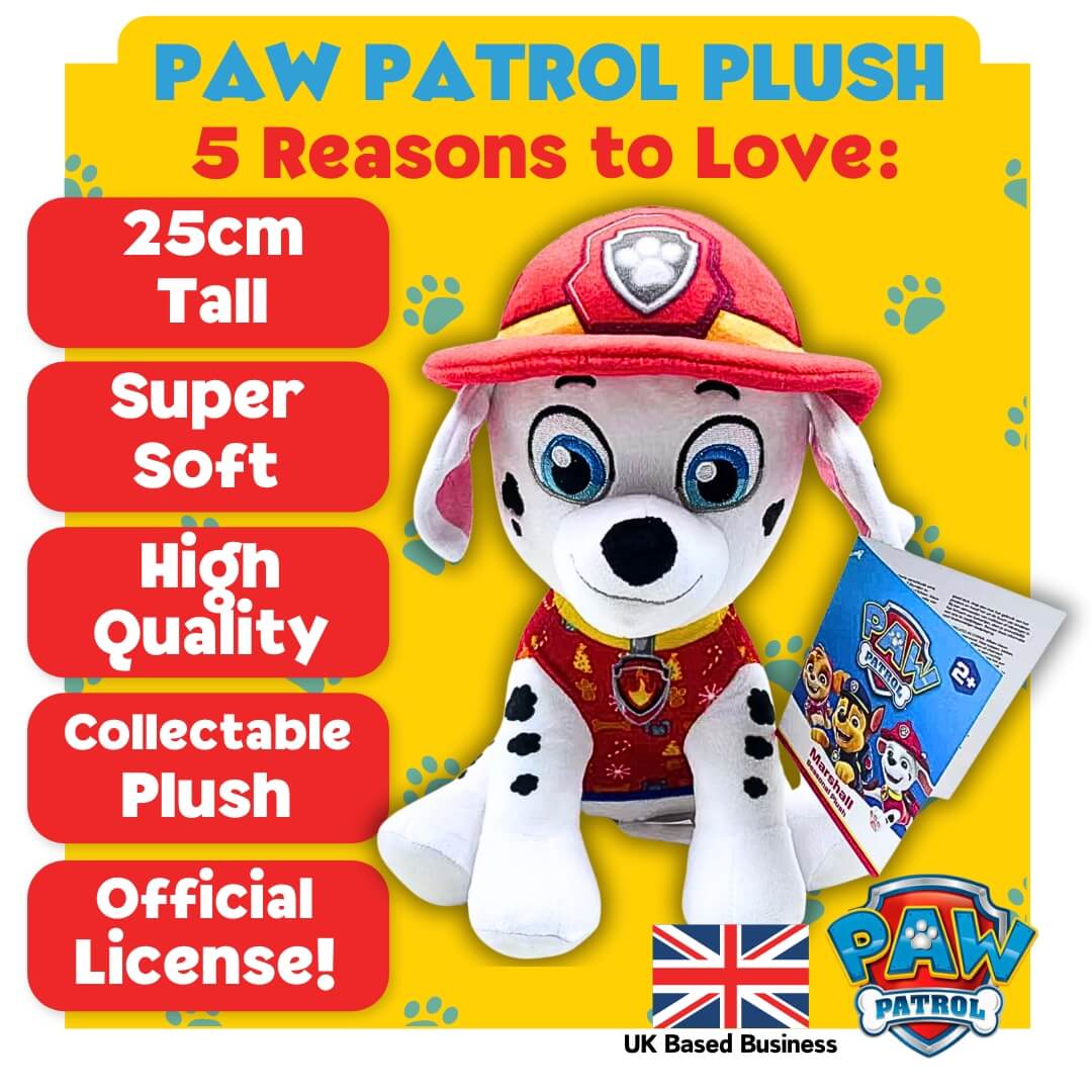 Paw Patrol Marshall 25cm Sitting Plush