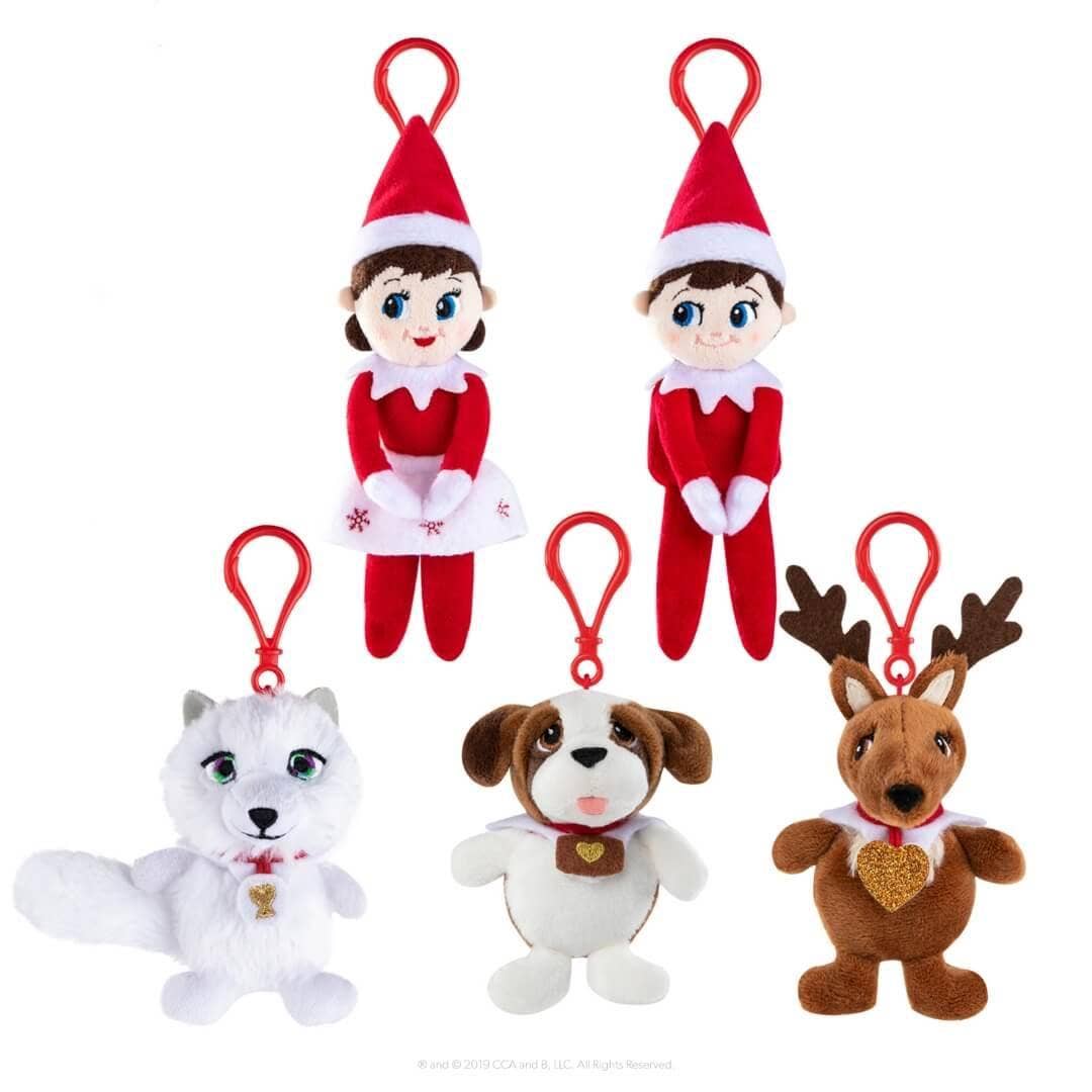 The Elf on the Shelf® Plushee Pals® Mini Clip-ons: Boy Scout Elf, light tone
