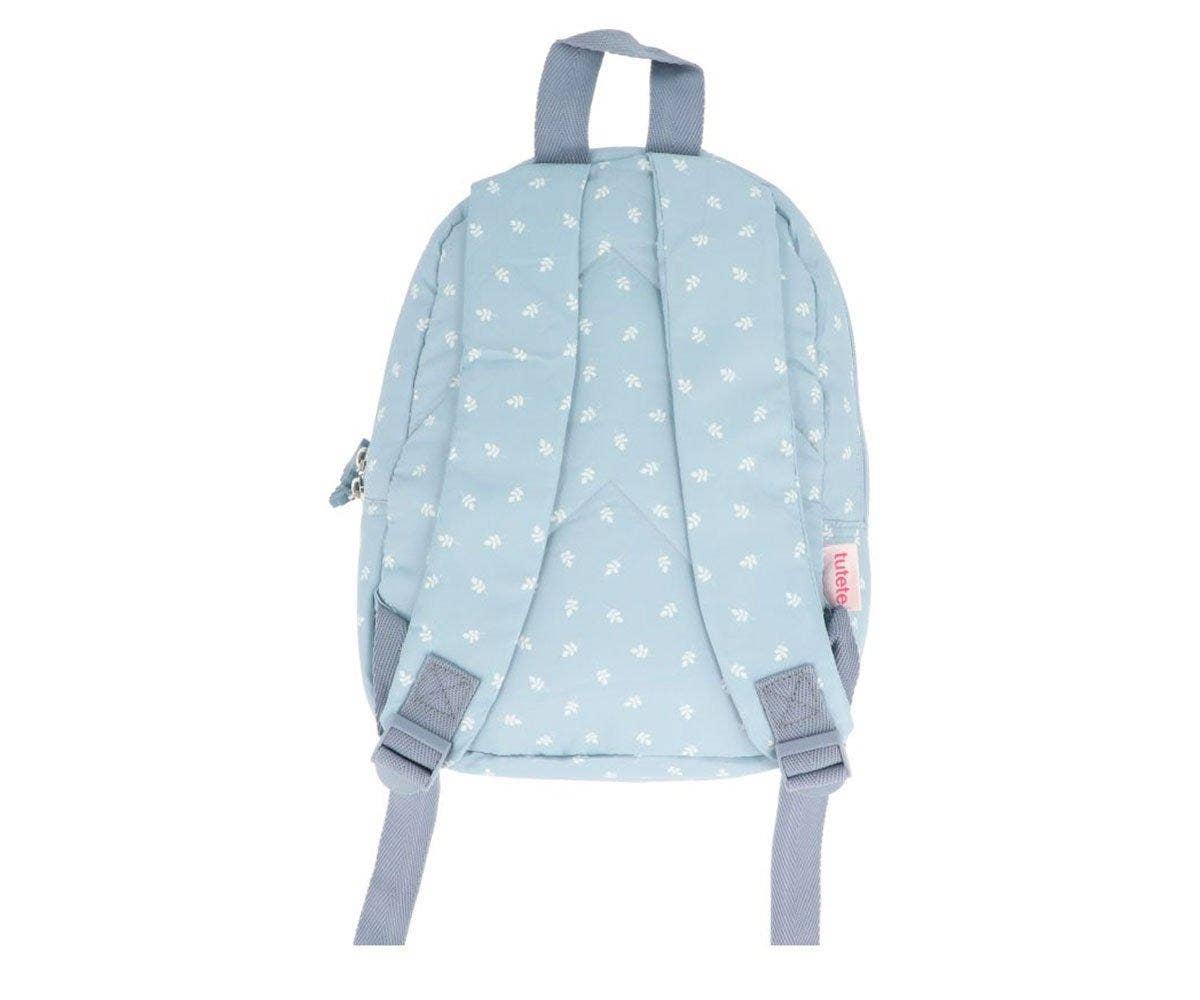 Padded Children's Backpack Leaves Blue