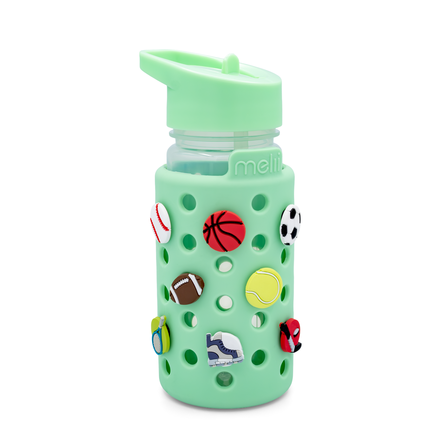 Charm Water Bottle: Blue