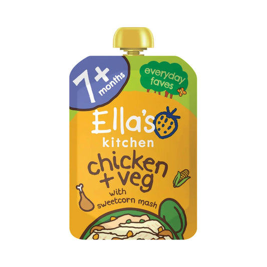 Ella’s Kitchen Chicken and Vegetable with Sweetcorn Mash