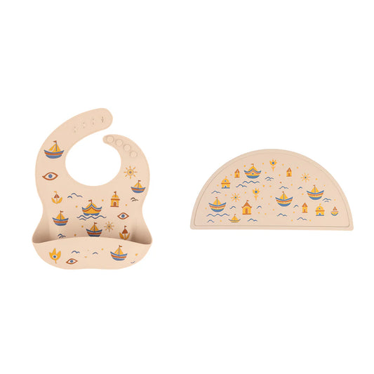 Il-Luzzu Bib & Placemat Edition - Cream