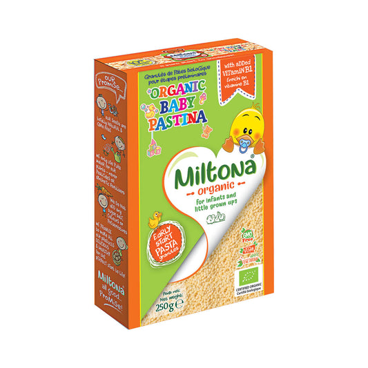 Miltona Organic Baby Pastina 5 Months+ 300g